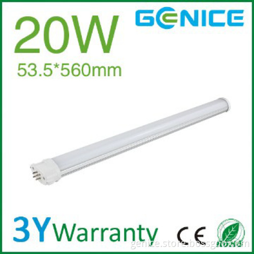 560mm 20W GY10Q 4pins PL 2000lm indoor tubes